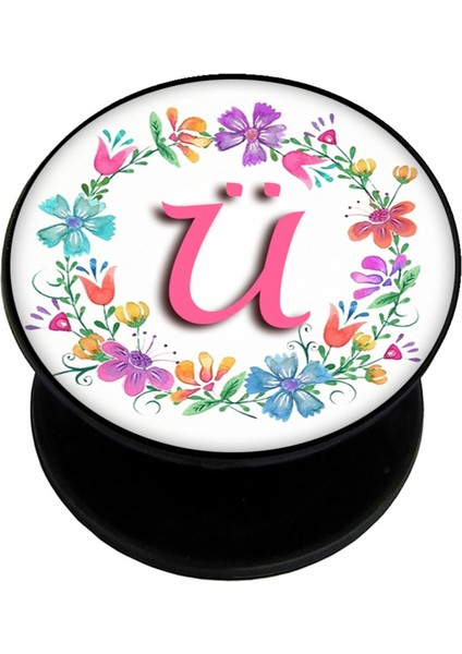 Popsocket Dijital Baskılı Telefon Tutacağı Telefon Parmak Tutucu Popsoket PS1062