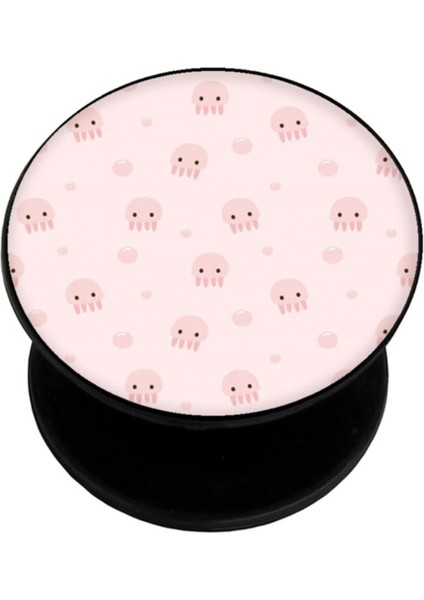 Popsocket Dijital Baskılı Telefon Tutacağı Telefon Parmak Tutucu Popsoket PS1104