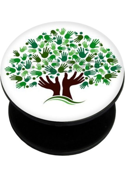 Popsocket Dijital Baskılı Telefon Tutacağı Telefon Parmak Tutucu Popsoket PS2132