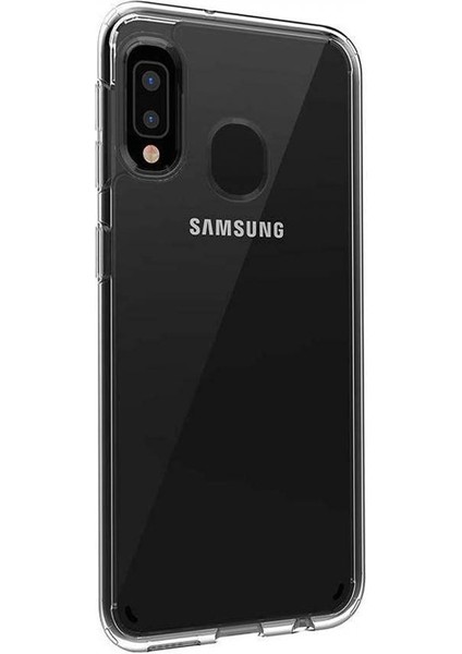 Samsung Galaxy A20 Kılıf Uyumlu Darbeye Dayanıklı 2.0 mm Ince Şeffaf Silikon Kapak fiyatları