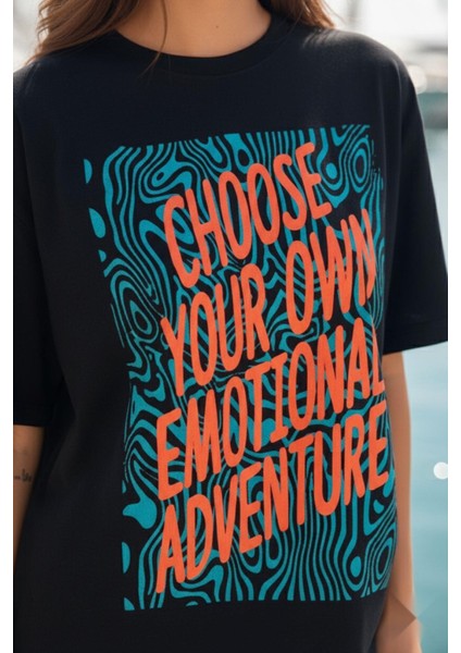 Baskılı Basic Kısa Kollu T-Shirt Siyah fırsatları