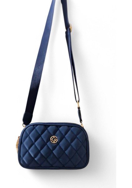 kadın omuz çantası askılı ayarlanabilir spor kullanışlı saten 3 bölmeli