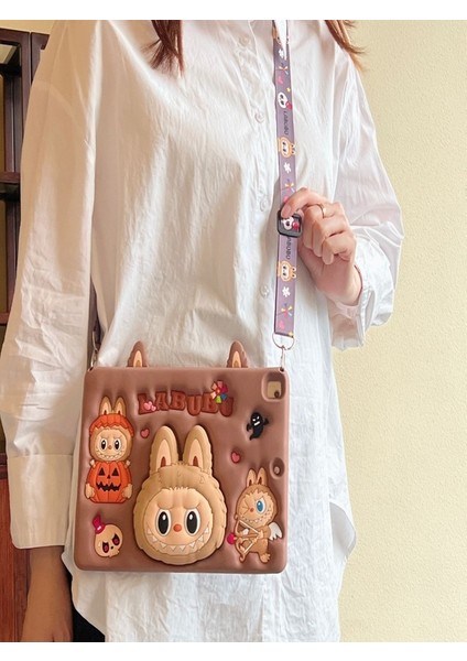 Honor Pad X8A 11 Inç Uyumlu Askılı Labubu Standlı Kılıf Tablet Kalemi+Kirilmaz Cam fırsatları