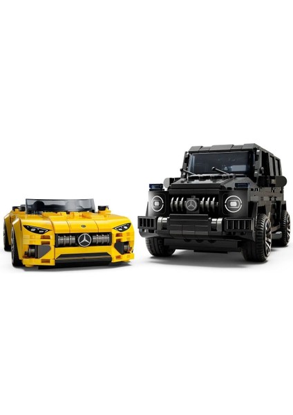 76924 LEGO Speed Champ.mercedes-Amg G 63 ve Sl 63 +10 Yaş 808 Parça modelleri