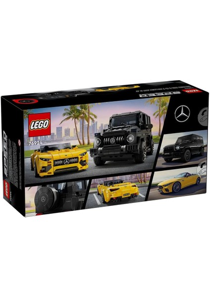 76924 LEGO Speed Champ.mercedes-Amg G 63 ve Sl 63 +10 Yaş 808 Parça