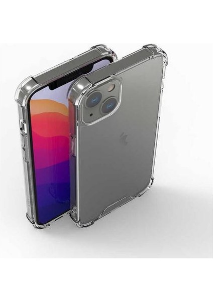 Apple iPhone 13 Mini Uyumlu Darbeye Dayanıklı Köşe Korumalı Kılıf Anti Şok Şeffaf Kapak fırsatları