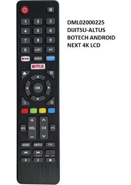 Androıd LCD Tv Kumanda