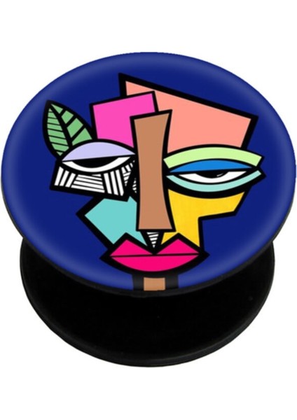 Popsocket Dijital Baskılı Telefon Tutacağı Telefon Parmak Tutucu Popsoket PS2157