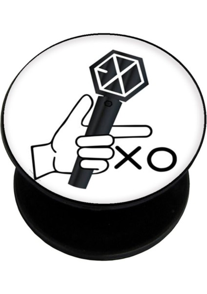 Popsocket Dijital Baskılı Telefon Tutacağı Telefon Parmak Tutucu Popsoket PS1127