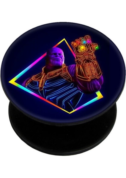 Popsocket Dijital Baskılı Telefon Tutacağı Telefon Parmak Tutucu Popsoket PS1661