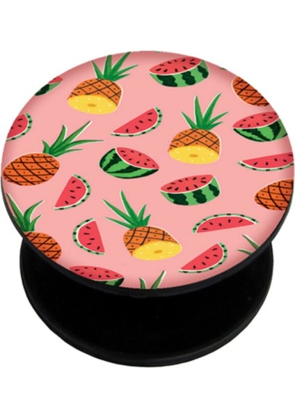 Popsocket Dijital Baskılı Telefon Tutacağı Telefon Parmak Tutucu Popsoket PS1369