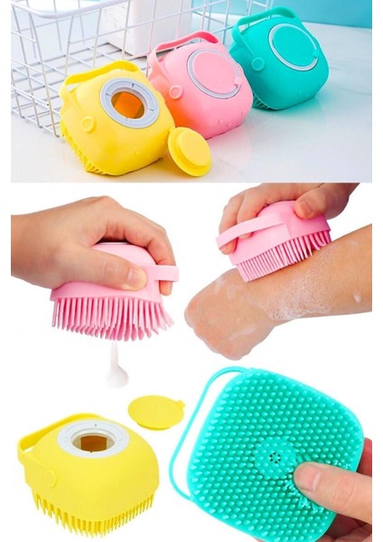 Duş Jeli Hazneli Banyo Kesesi modelleri