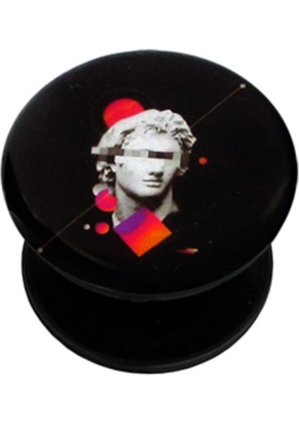 Popsocket Dijital Baskılı Telefon Tutacağı Telefon Parmak Tutucu Popsoket PS2116