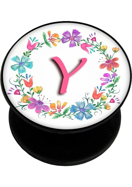 Popsocket Dijital Baskılı Telefon Tutacağı Telefon Parmak Tutucu Popsoket PS1072