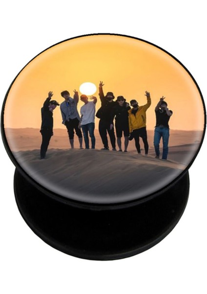 Popsocket Dijital Baskılı Telefon Tutacağı Telefon Parmak Tutucu Popsoket PS1144