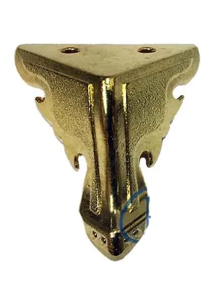 Ahşap, Sunta Sandık Ayağı, Kutu Ayak 3,5 cm - Sarı