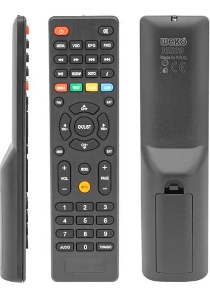 Hitech Vipbox 7s- Supermax - Next Ip Tv Uydu Alıcı Kumandası