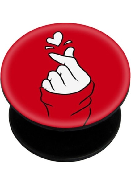 Popsocket Dijital Baskılı Telefon Tutacağı Telefon Parmak Tutucu Popsoket PS1570