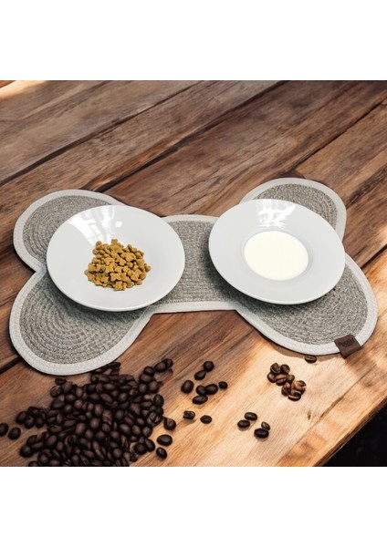 Kedi ve Köpek Mama Kabı Paspası