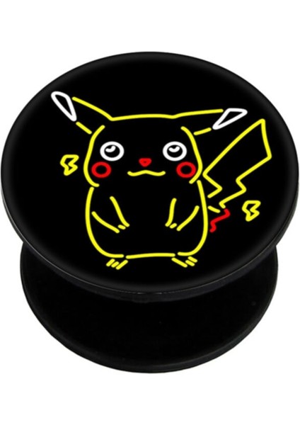 Popsocket Dijital Baskılı Telefon Tutacağı Telefon Parmak Tutucu Popsoket PS1903