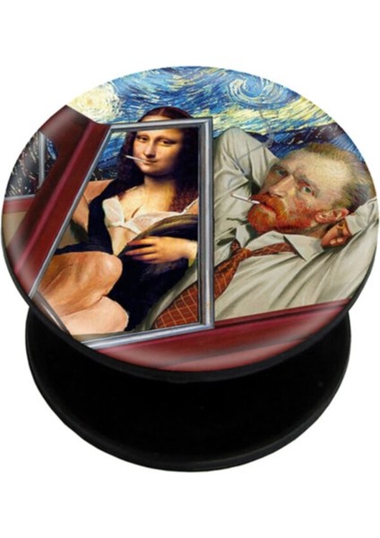 Popsocket Dijital Baskılı Telefon Tutacağı Telefon Parmak Tutucu Popsoket PS1300