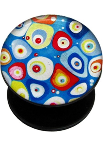 Popsocket Dijital Baskılı Telefon Tutacağı Telefon Parmak Tutucu Popsoket PS1990