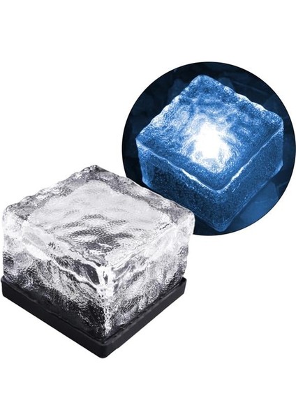 PM-21649 Solar Ledli Tuğla Görünümlü Bahçe Dekorasyon Aydınlatma