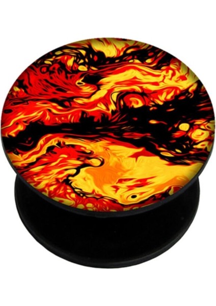 Popsocket Dijital Baskılı Telefon Tutacağı Telefon Parmak Tutucu Popsoket PS1384