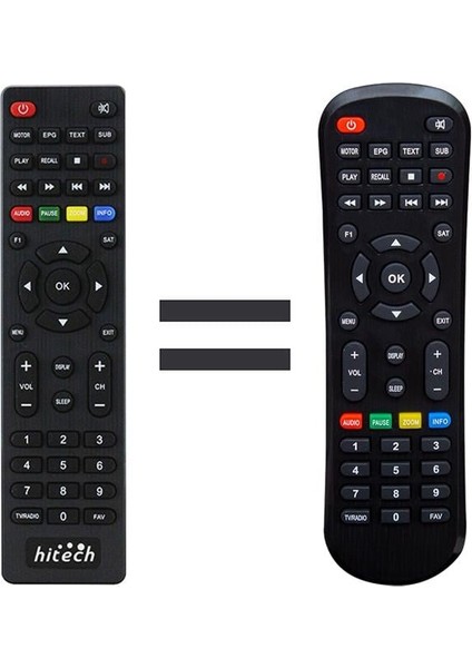 Korax Hitech Hd Uydu Alıcı Kumandası