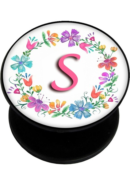 Popsocket Dijital Baskılı Telefon Tutacağı Telefon Parmak Tutucu Popsoket PS1043