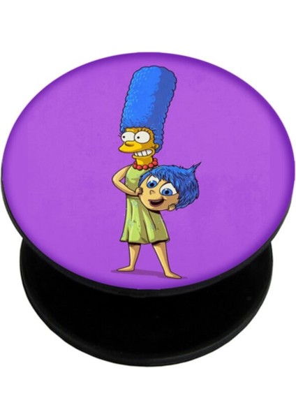 Popsocket Dijital Baskılı Telefon Tutacağı Telefon Parmak Tutucu Popsoket PS1938