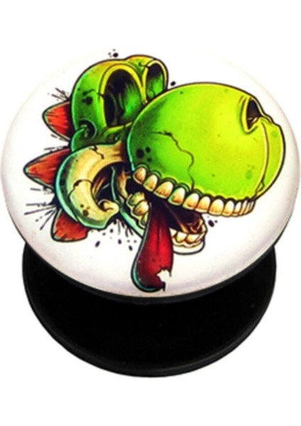 Popsocket Dijital Baskılı Telefon Tutacağı Telefon Parmak Tutucu Popsoket PS2004