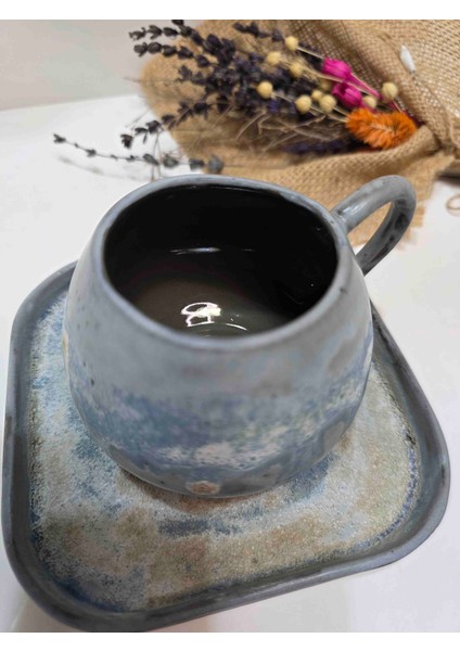 El Yapımı Sahil Temalı Fincan Takımı fiyatları