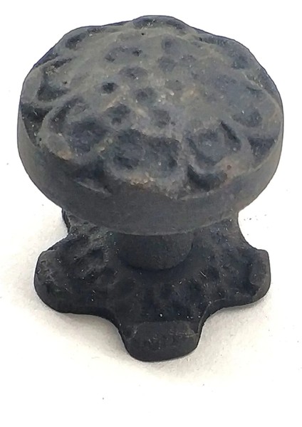 Antika Tarz Dekoratif Pirinç Anıt Mobilya, Çekmece Düğme - 25 Mm, Oksit