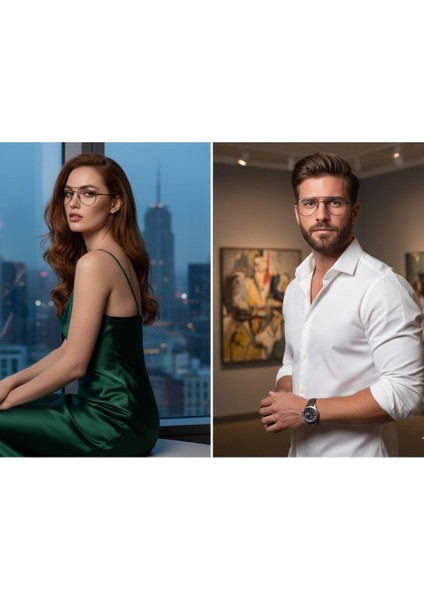 Mavi Işık Korumalı Bilgisayar Gözlüğü