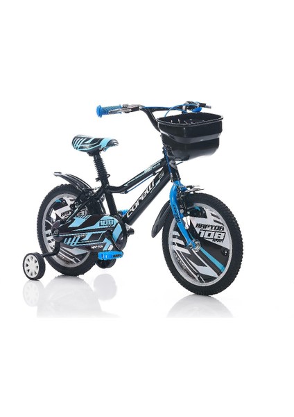 Raptor 20 Jant 25CM Kadro Siyah-Mavi Erkek Çocuk Bisikleti 5-8 Yaş