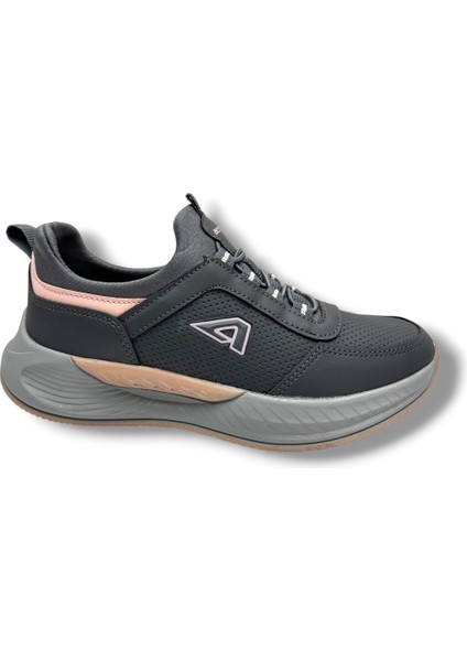 Acropol 137-26 Cilt Deri Slip On Anatomik Kadın Sneaker Füme Pudra 36-40 fiyatları