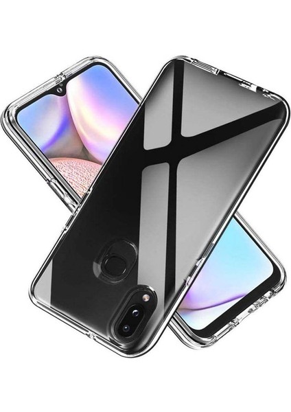 Samsung Galaxy A10S Kılıf Uyumlu Darbeye Dayanıklı 2.0 mm Ince Şeffaf Silikon Kapak fiyatları