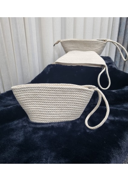 Kadın Jüt Ip Çanta, Hediyelik, Hasır Çanta