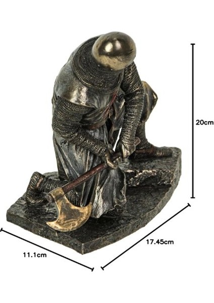 Veronese Design Tapınak Diz Çökmüş Savaşcı indirimleri