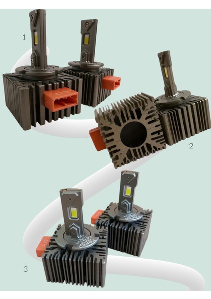 D5S LED Xenon Far 6000K Ampulü Vrpro D Serisi 20.0000LÜMEN 75WAT Şimşek Etkili 1TK(2ADET) Garantili indirimleri