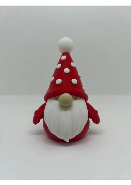 Noel Cücesi Dekoru | Christmas Gnome | Yılbaşı Masa ve Raf Süsü