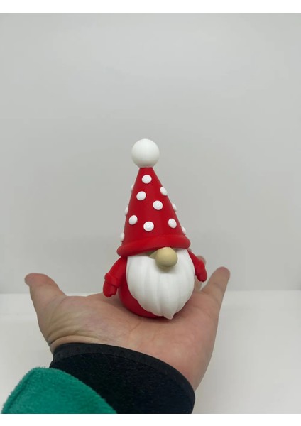 Noel Cücesi Dekoru | Christmas Gnome | Yılbaşı Masa ve Raf Süsü modelleri