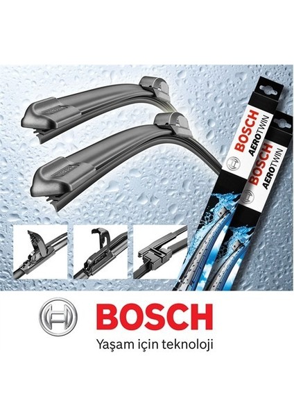 Aerotwin Silecek Ön Takım Vw (Volkswagen) Touareg 7l 2010 Model 650/650MM modelleri