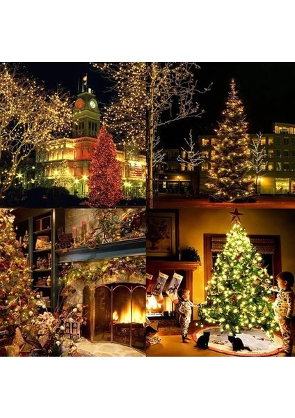 100 Ledli Fişli Led, Dekor Lambası 10M Günışığı Yılbaşı Ağacı Işığı Süsleme Youtuber Genç Odası modelleri