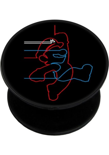 Popsocket Dijital Baskılı Telefon Tutacağı Telefon Parmak Tutucu Popsoket PS1972