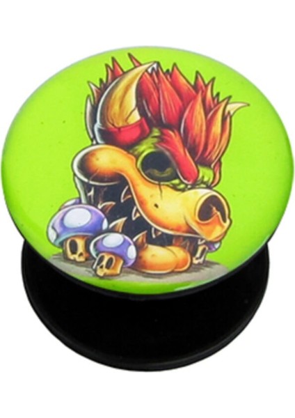 Popsocket Dijital Baskılı Telefon Tutacağı Telefon Parmak Tutucu Popsoket PS2138