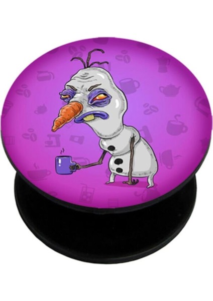 Popsocket Dijital Baskılı Telefon Tutacağı Telefon Parmak Tutucu Popsoket PS1916