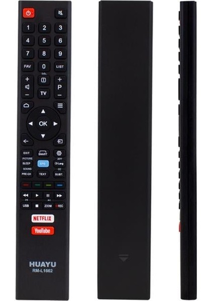 Huayu RM-L1662 Netflix-Youtube Tuşlu Lcd-Led Tv Universal Kumanda