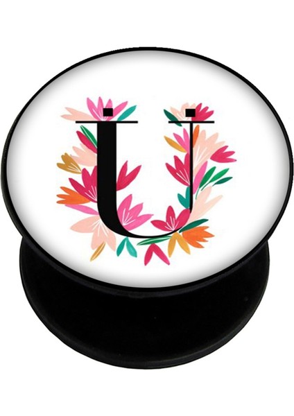 Popsocket Dijital Baskılı Telefon Tutacağı Telefon Parmak Tutucu Popsoket PS1021